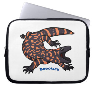 Capa Para Notebook Imagem de desenho animado de lagarto monstro de gi