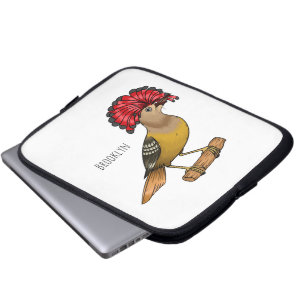 Capa Para Notebook Imagem de desenho animado real de aves apanhadoras