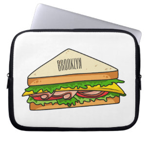 Capa Para Notebook Imagem de desenhos em Sandwich