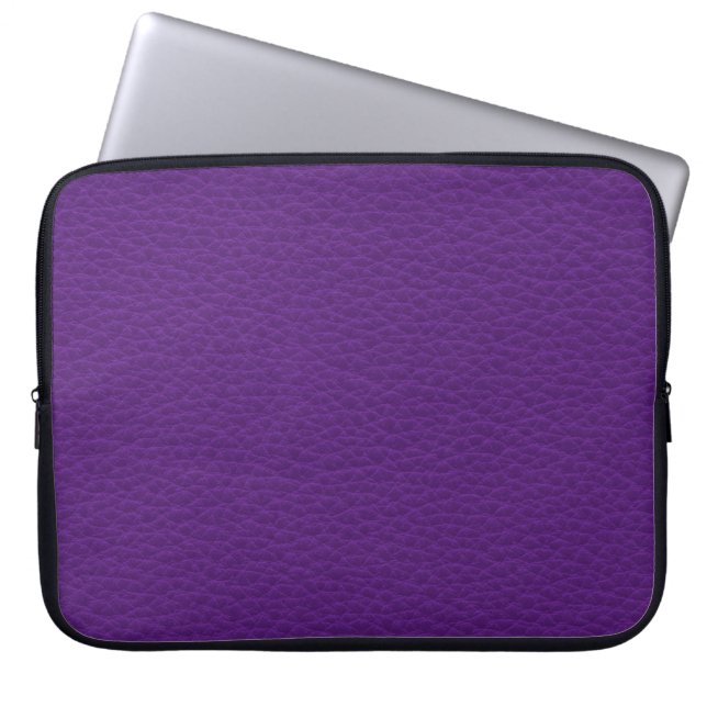 Capa Para Notebook Imagem do couro roxo (Frente)