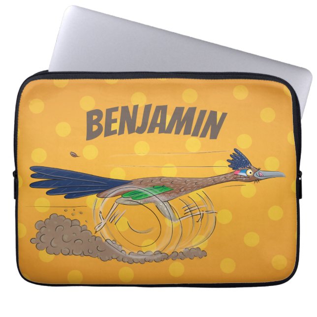 Capa Para Notebook Imagem engraçada de desenho animado de pássaros (Frente)