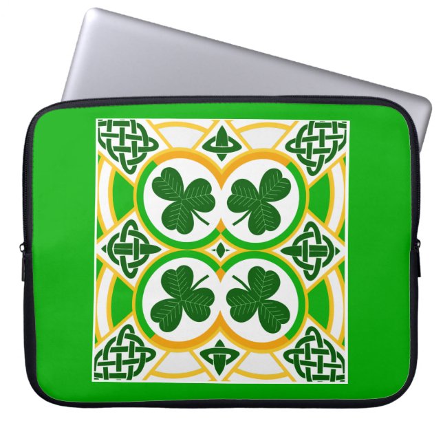 Capa Para Notebook Imagem irlandesa para Eletrônicos Bag (Frente)
