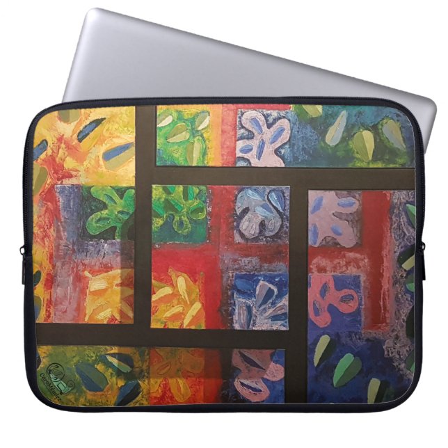 Capa Para Notebook Imagen de mi obra Las 4 estaciones (Frente)