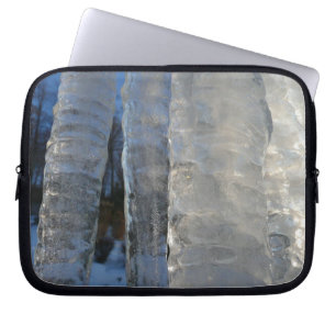 Capa Para Notebook Imcicles Abstrato Blue Winter Photoics