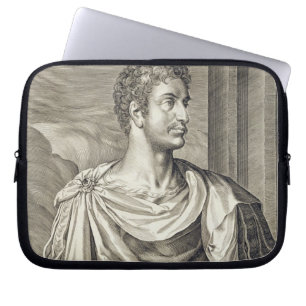 Capa Para Notebook Imperador de D. Octavius Augustus (ANÚNCIO 63 BC