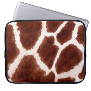 Capa Para Notebook Impressão animal do teste padrão do girafa