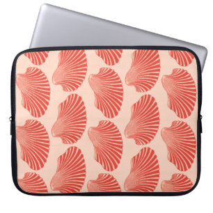 Capa Para Notebook Impressão de Bloco de Chapas, Coral Claro