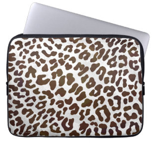 Capa Para Notebook Impressão de Chocolate Leopardo