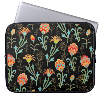 Capa Para Notebook Impressão de oriente floral sem costura