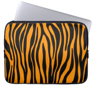 Capa Para Notebook Impressão de Princeton Orange Zebra