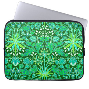 Capa Para Notebook Impressão do jacinto de William Morris, verde