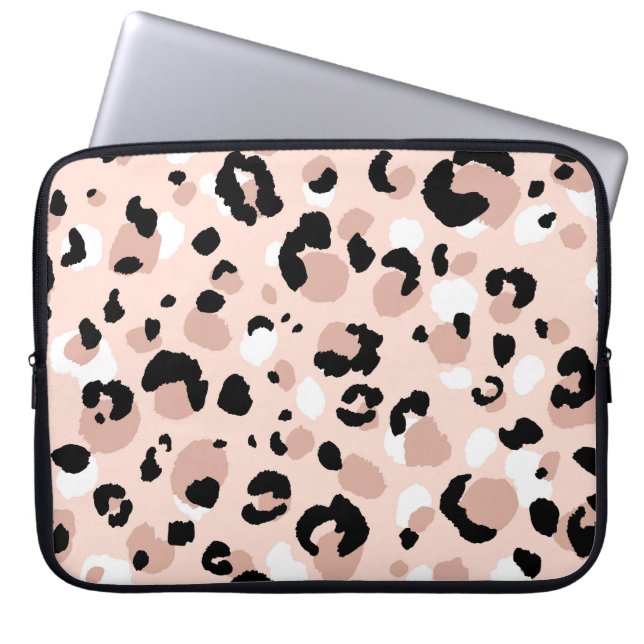 Capa Para Notebook Impressão em animais-leopardo Abstrato moderno (Frente)