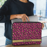 Capa Para Notebook Impressão em animais modernos<br><div class="desc">A bolsa de laptop de impressão animal moderna combina design elegância elegante com elegância personalizada. Apresentando um fundo de impressão animal cortado com espaço retangular para fins de personalização, este caso é acentuado com uma brisa luxuosa, mas selvagem, e espaço para seu nome, fazer-o exclusivamente seu. Construído com materiais duráveis...</div>