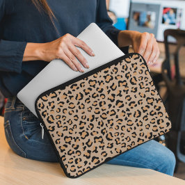 Capa Para Notebook Impressão Leopardo, Manchas Leopardo, Leopardo Cas