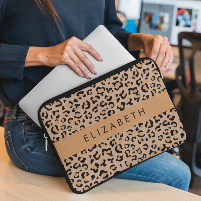 Capa Para Notebook Impressão Leopardo, Manchas, Leopardo Marrom, Seu  (Criador carregado)