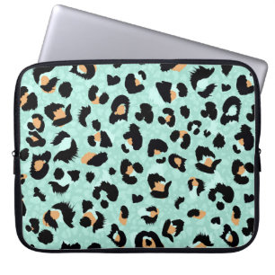 Capa Para Notebook Impressão leopardo, padrão animal