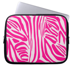 Capa Para Notebook Impressão zebra rosa