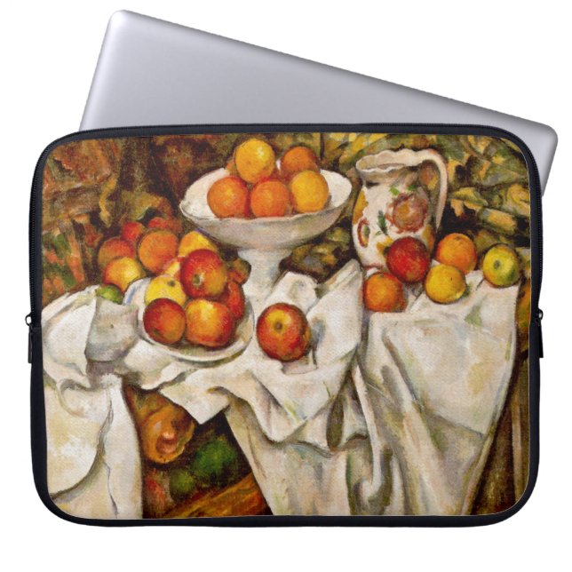 Capa Para Notebook Impressionismo de Impressão de Maçãs e Laranjas de (Frente)