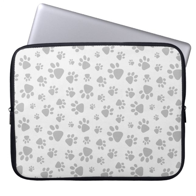 Capa Para Notebook Impressões de tela branca e preta (Frente)