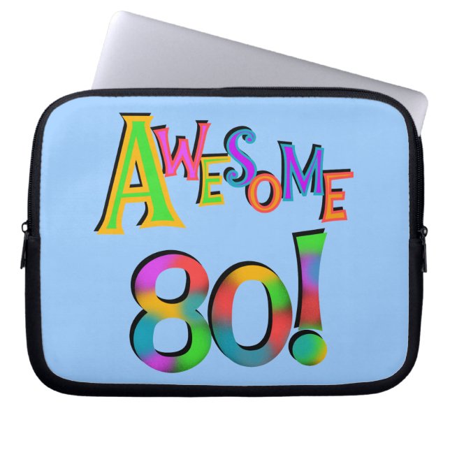 Capa Para Notebook Incrível 80 t-shirts e presentes (Frente)