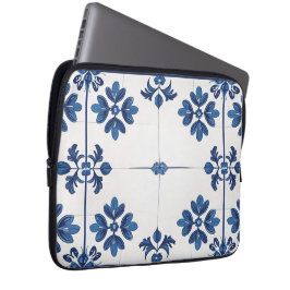 Capa Para Notebook Indigo Azulejo Blue Portuguese Lisbon Decorative