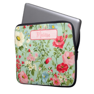 Capa Para Notebook Inglês Country Wildflower Personalizado