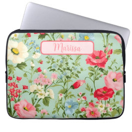 Capa Para Notebook Inglês Country Wildflower Personalizado