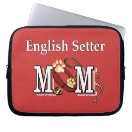 Capa Para Notebook Inglês Setter Mãe Oferta