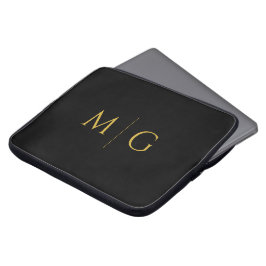 Capa Para Notebook Iniciais Personalizadas Chic Modernas