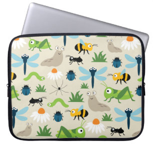 Capa Para Notebook Insetos