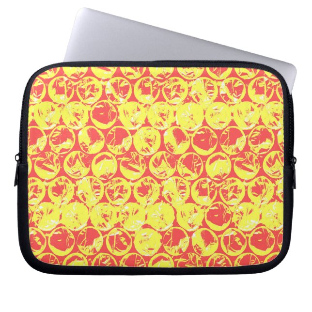 Capa Para Notebook invólucro de bolhas de pop (Frente)