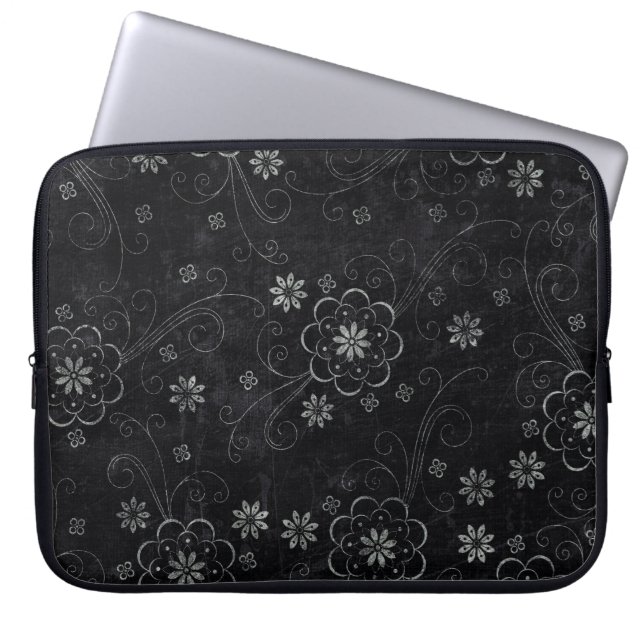 Capa Para Notebook Invólucro de proteção contra Bolsa de laptop Flora (Frente)