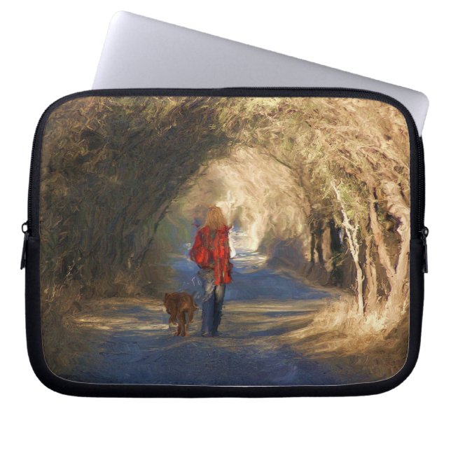 Capa Para Notebook ir para uma caminhada (Frente)