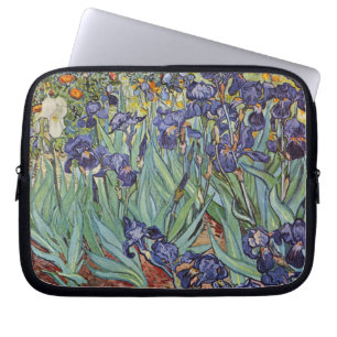Capa Para Notebook Íris de Van Gogh Pintura Impressionista