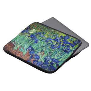 Capa Para Notebook Irises Elegance: inspirado em Van Gogh
