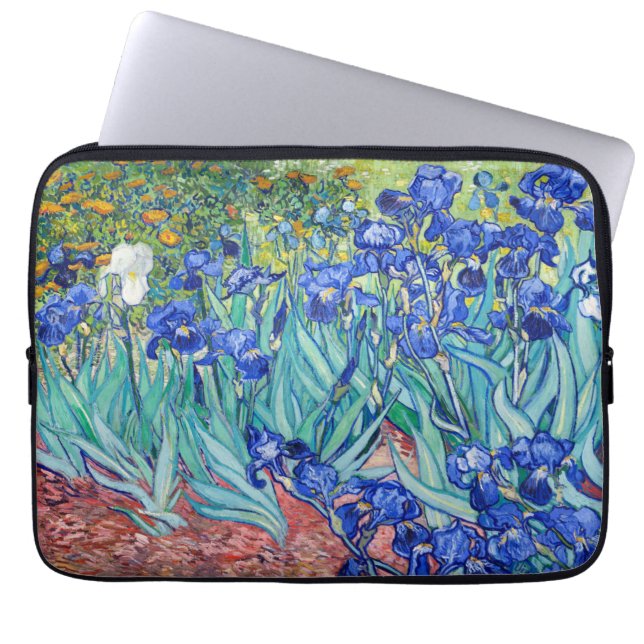 Capa Para Notebook Irises Vincent van Gogh (Frente)