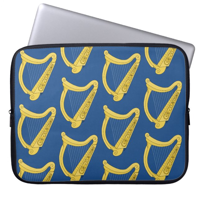 Capa Para Notebook Irish Harp (Frente)
