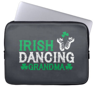 Capa Para Notebook Irlandesa Dançando Avó Irlandesa Pasquim Dançarina