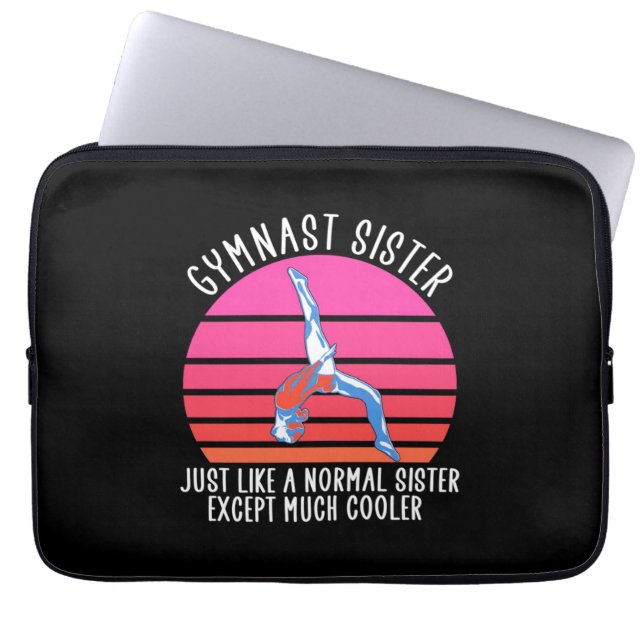 Capa Para Notebook Irmã Gymnast (Frente)