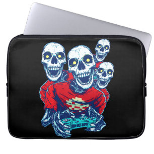 Capa Para Notebook Irmandade Eterna de Jogos: O Esqueleto Vermelho do