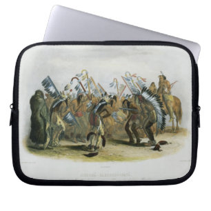 Capa Para Notebook Ischoha-Kakoschochata, dança dos indianos de