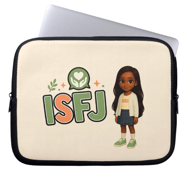 Capa Para Notebook ISFJ — A Guardiã da Harmonia (Frente)