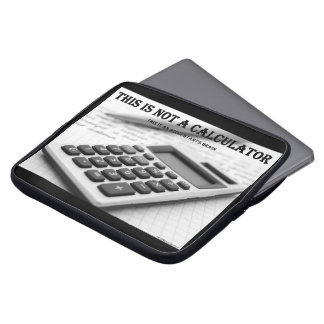 Capa Para Notebook "Isto Não É Uma Calculadora"