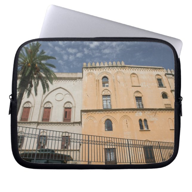 Capa Para Notebook Itália, Sicília, Palermo, Palazzo dei Normanni (Frente)