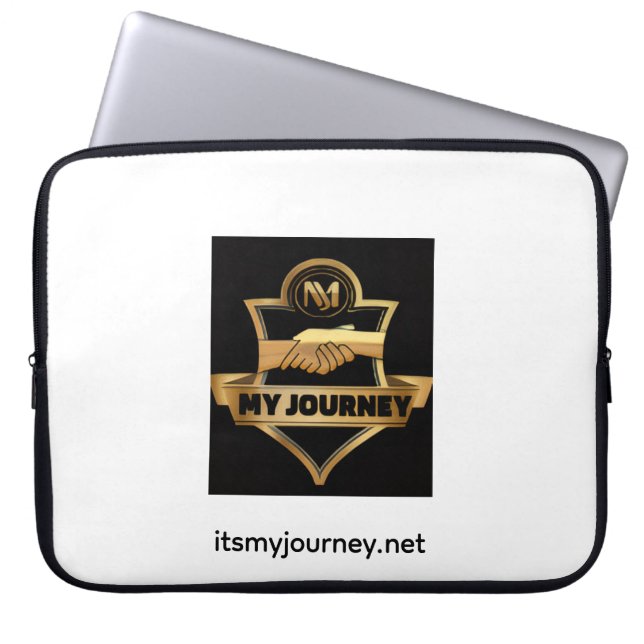 Capa Para Notebook Its My Journey Laptop Sleeve (Frente)