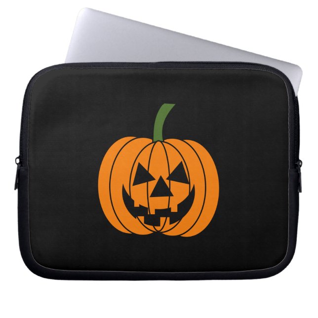 Capa Para Notebook Jack O' Lantern (Frente)