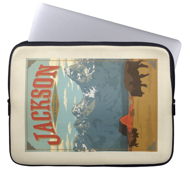 Capa Para Notebook Jackson | Wyoming (Frente)