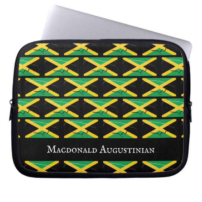 Capa Para Notebook JAMAICA FLAG Personalizada (Frente)