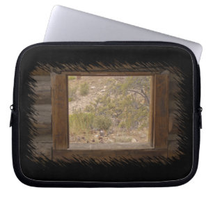 Capa Para Notebook Janela Cabine de Log