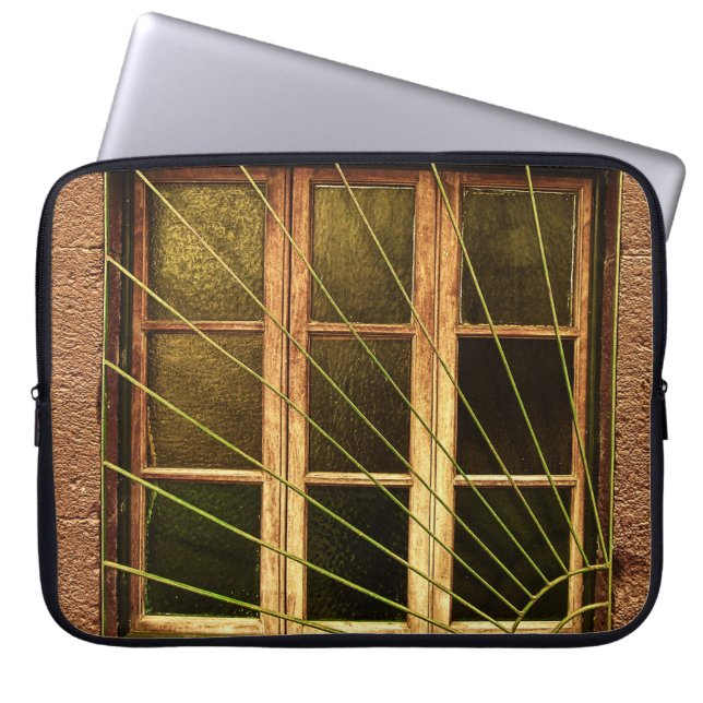 Capa Para Notebook Janela Praça do Sol @ Funchal (Portugal) (Frente)